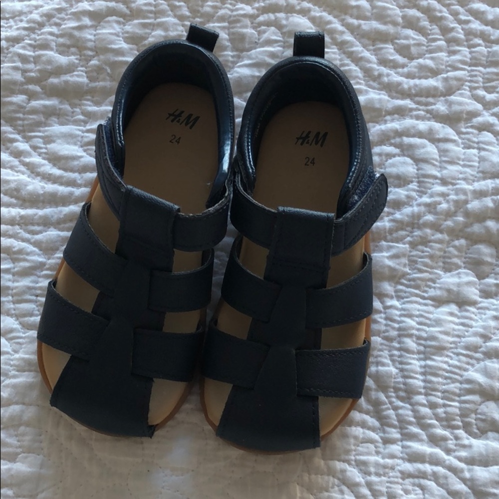 Fisherman sandals H&M navy size 24